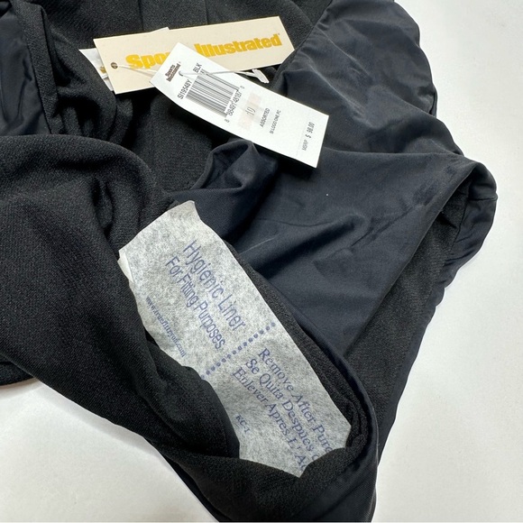 Sports Illustrated Swimsuit One Piece White & Pink Logo NWT Size 10 SI Logo - Picture 9 of 10